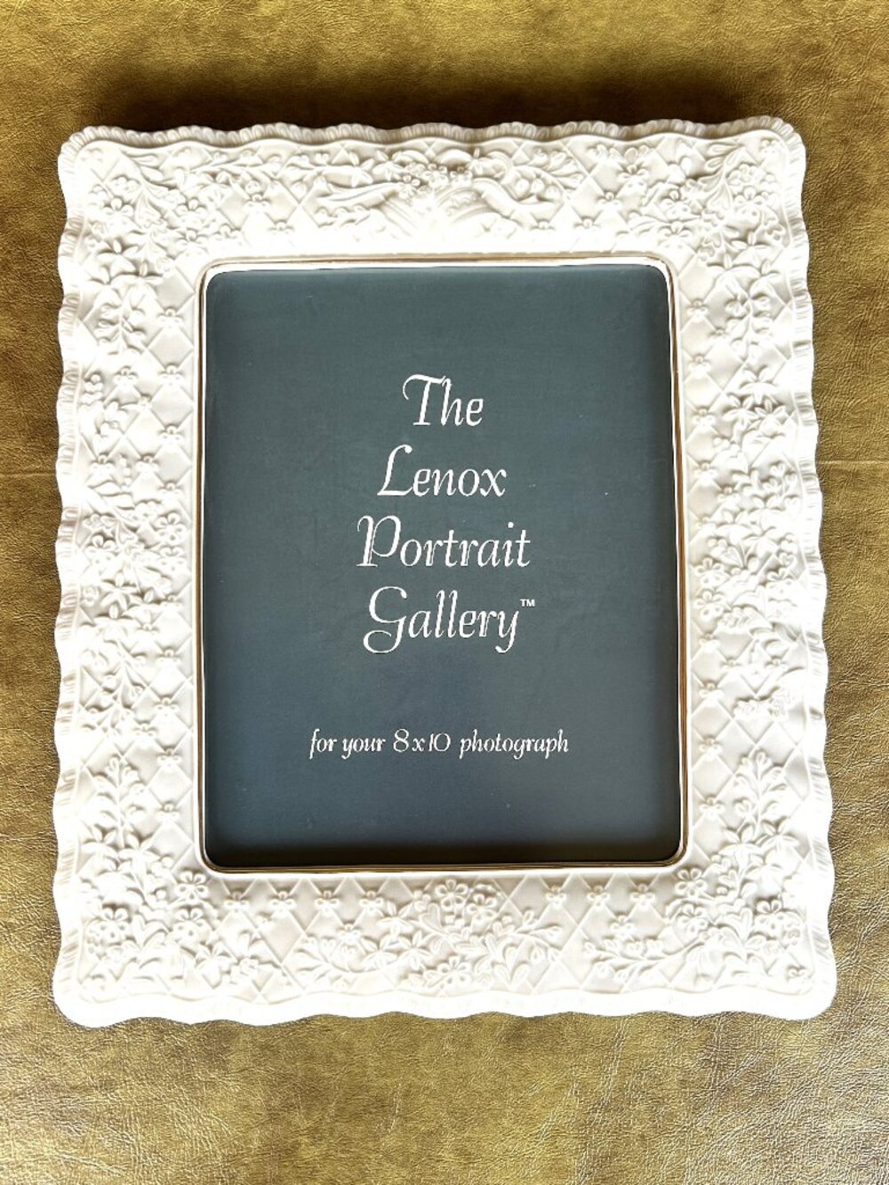 Vintage Lenox 8 x 10 Wedding Promises Photo Frame